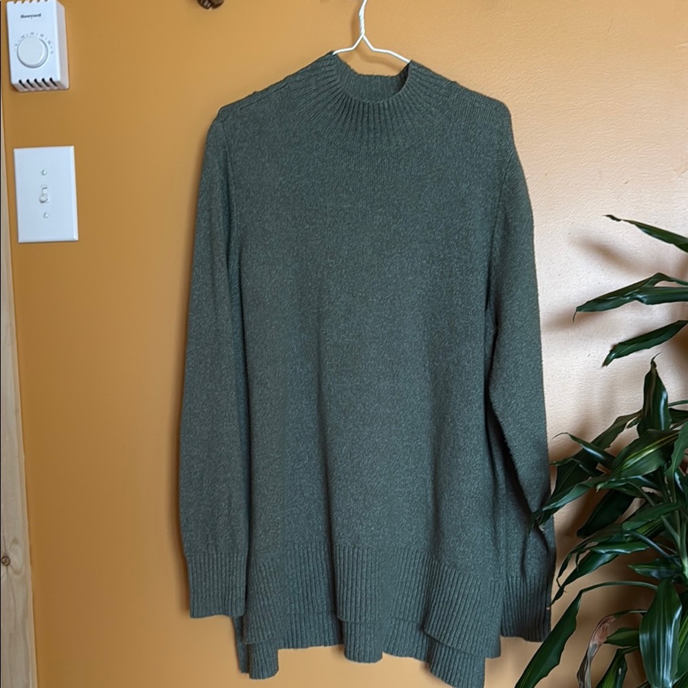 Loft Slouchy Turtleneck Sweater, Size XL
